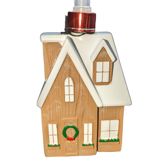 Christmas Winter Cottage Themed Forest Pine Hand Soap Pump Dispenser - Picture 2 of 5